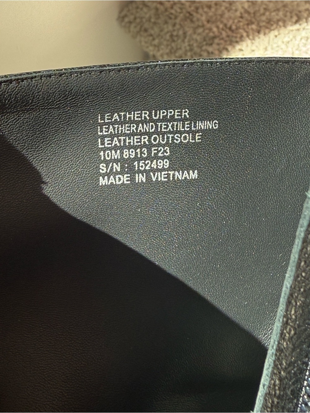 Tory Burch Black Leather Mid-Heel Booties with Signature Logo Size 10 - Picture 3 of 11